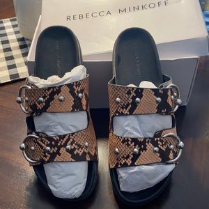 Rebecca Minkoff sandals slides